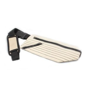 Low Profile Italian Leather 10" Fanny Pack